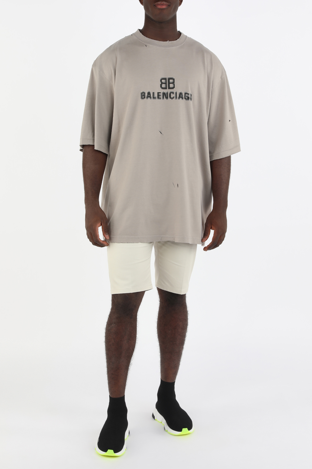 BB Pixel Tshirt in Grey